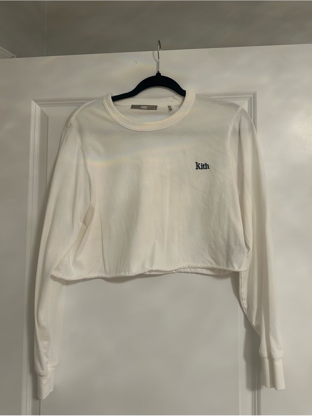 KITH WOMENS CROPPED LONG SLEEVE